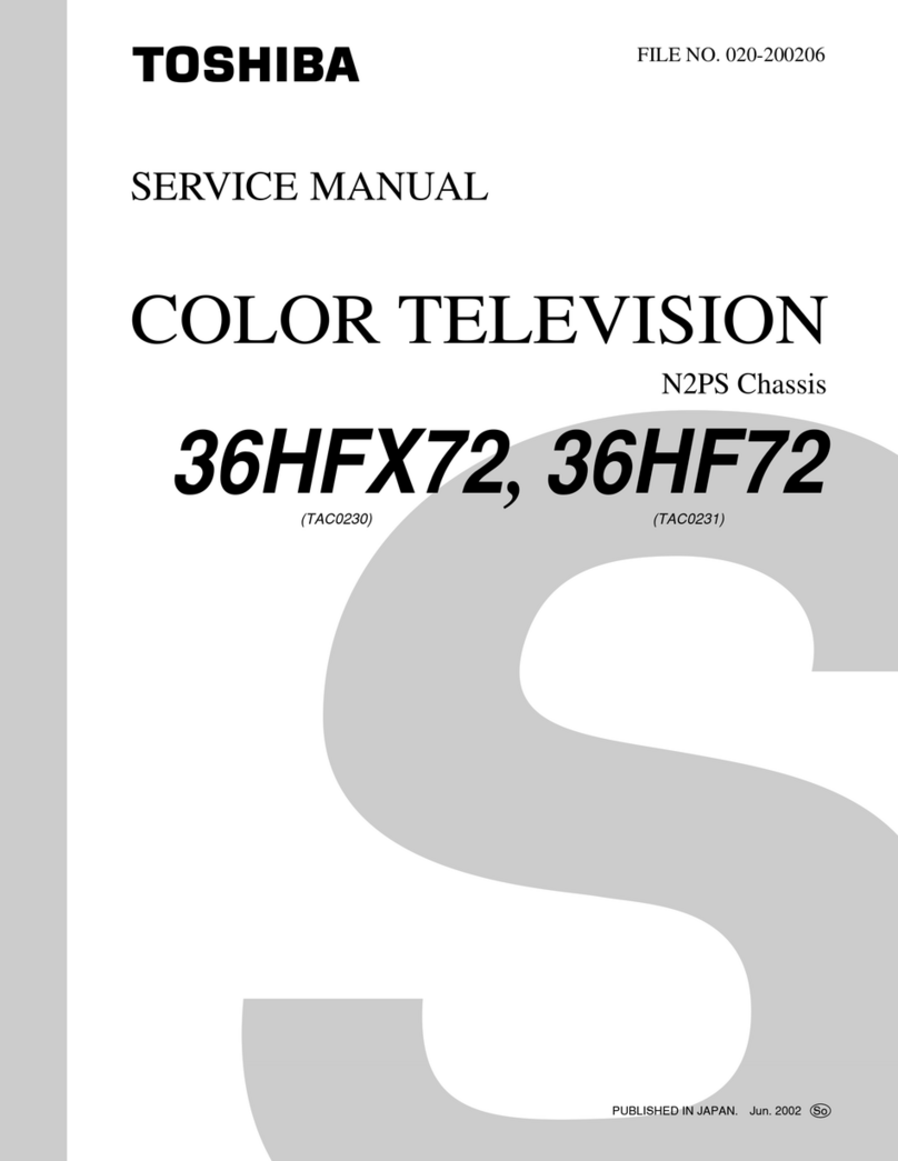 Toshiba 36HFX72 User manual Toshiba 36HFX72 User manual