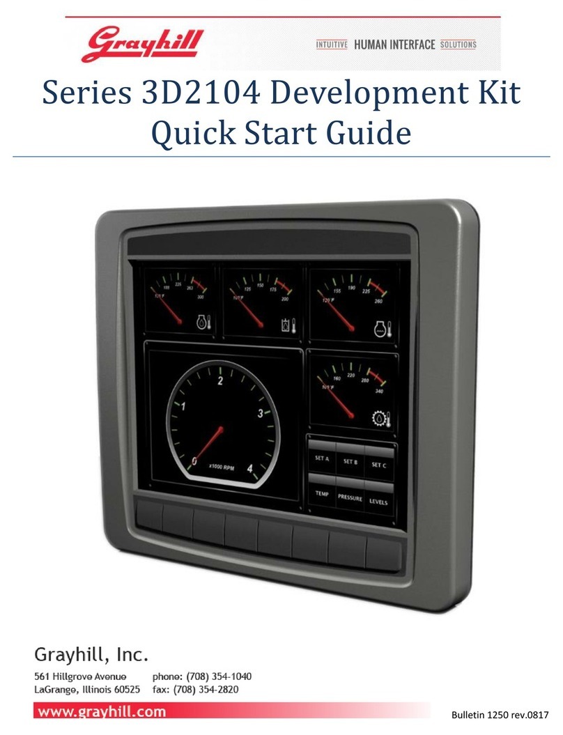 GRAYHILL 3D2104 Series quick start guide