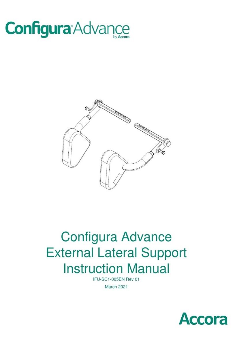Accora Configura Advance instruction manual