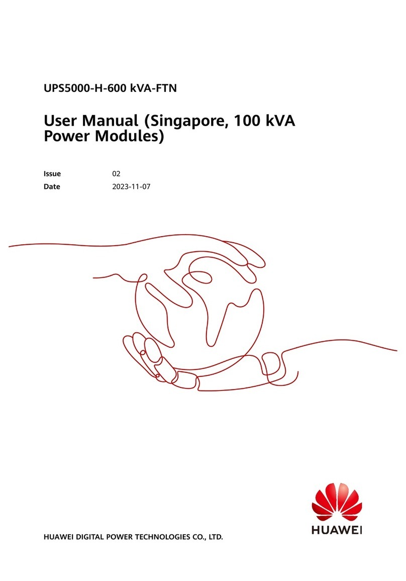 Huawei UPS5000-H-600 kVA user manual