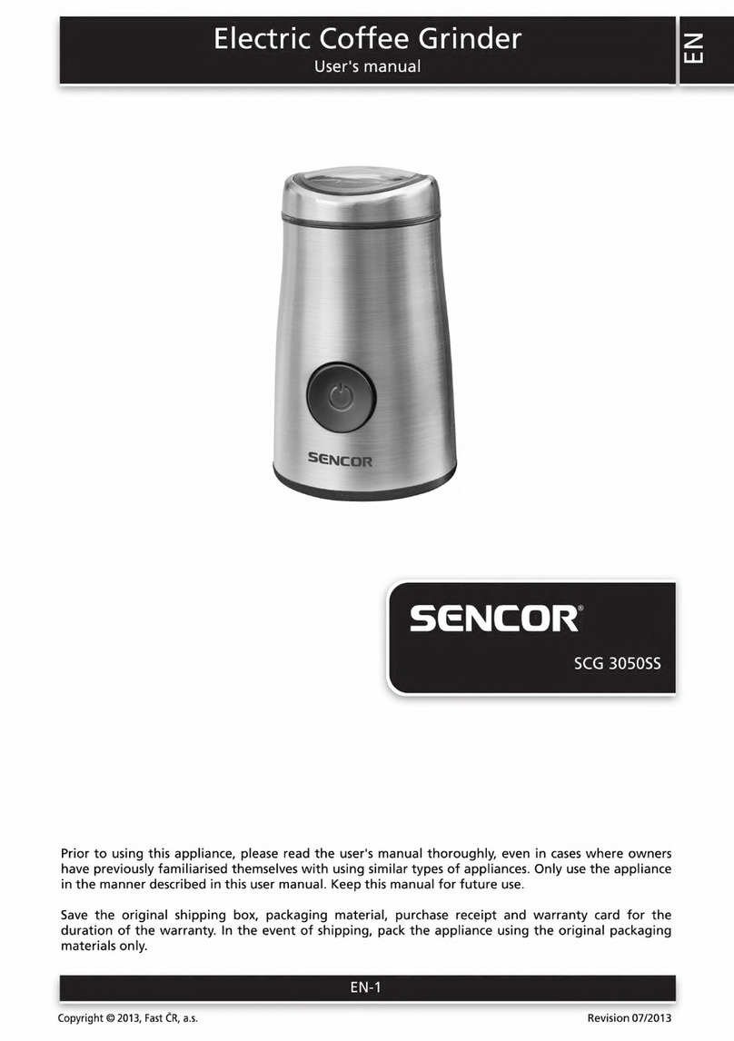Sencor SCG 3050SS User manual