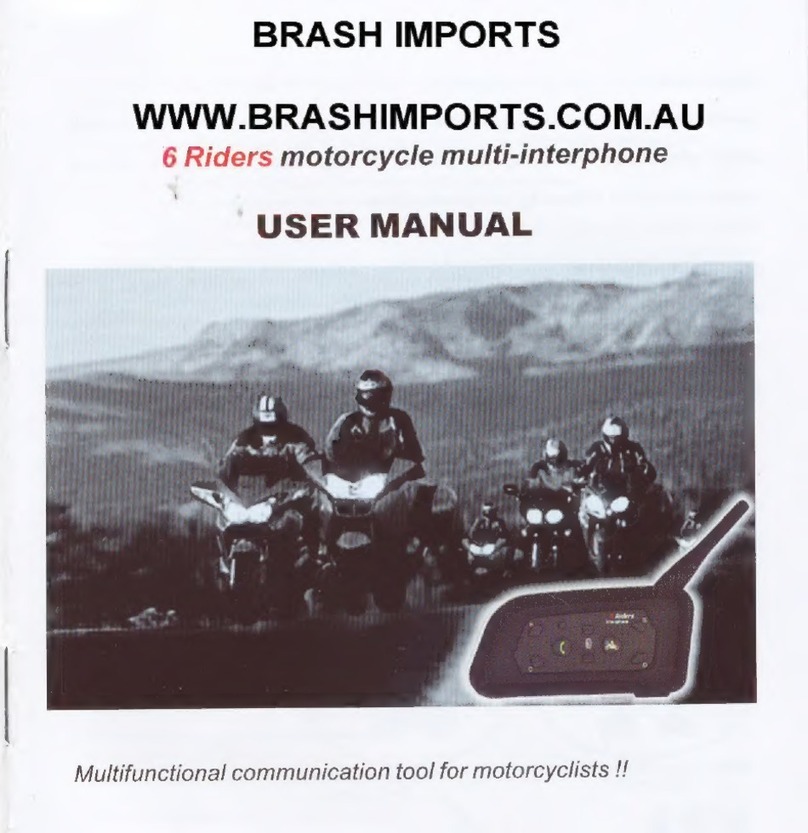 BRASH IMPORTS 6RMI user manual