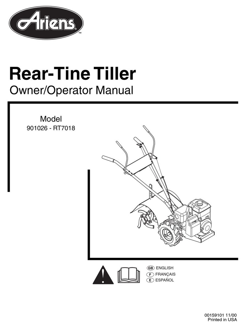 Ariens RT7018 Owner's/operator's manual