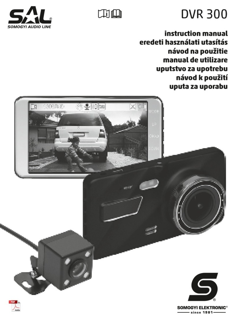 SAL DVR 300 instruction manual