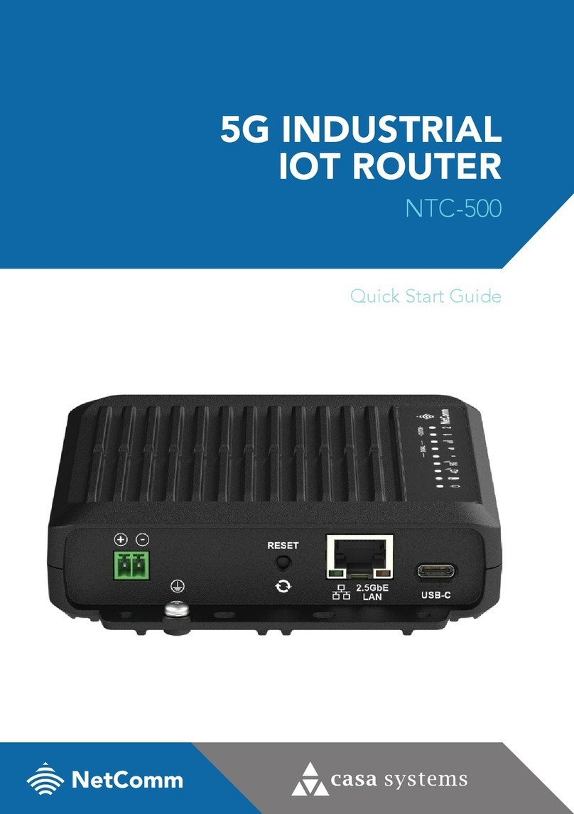 Casa Systems NetComm NTC-500 quick start guide