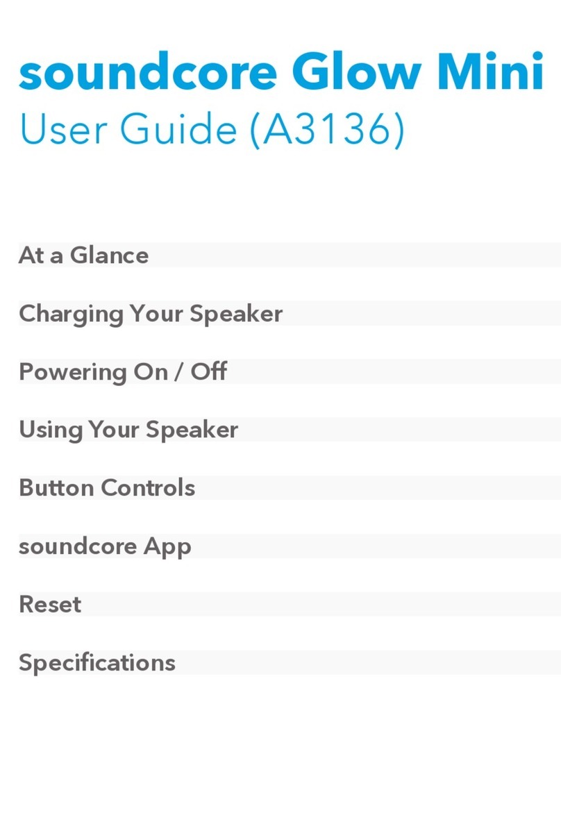 Soundcore Glow Mini User manual