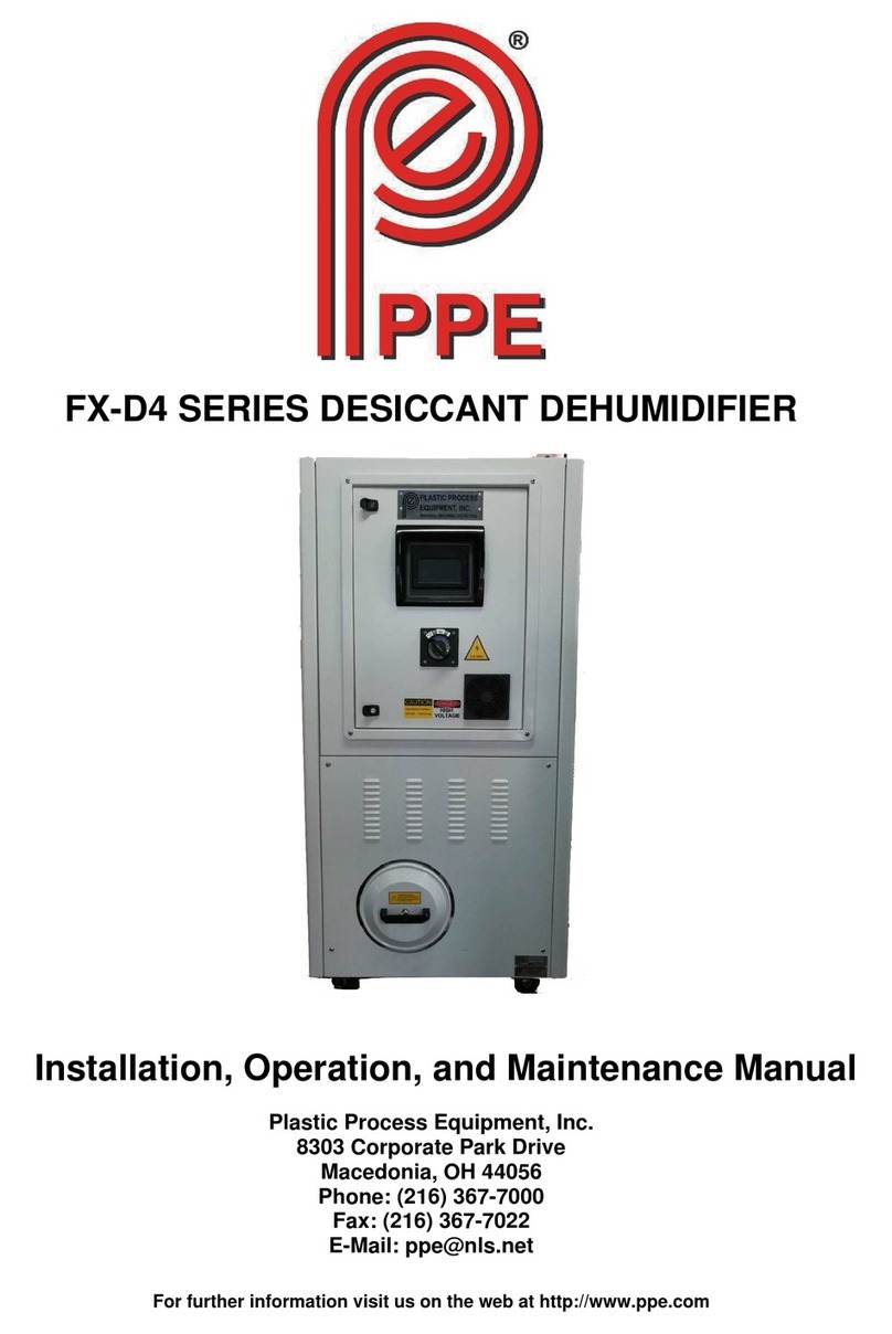 PPE FX-D4 Series Installation, operation and maintenance manual