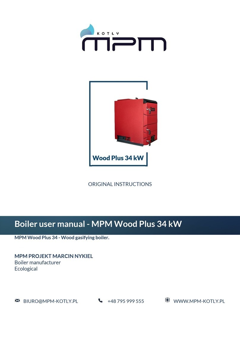MPM Wood Plus 34 kW Original instructions MPM Wood Plus 34 kW Original instructions