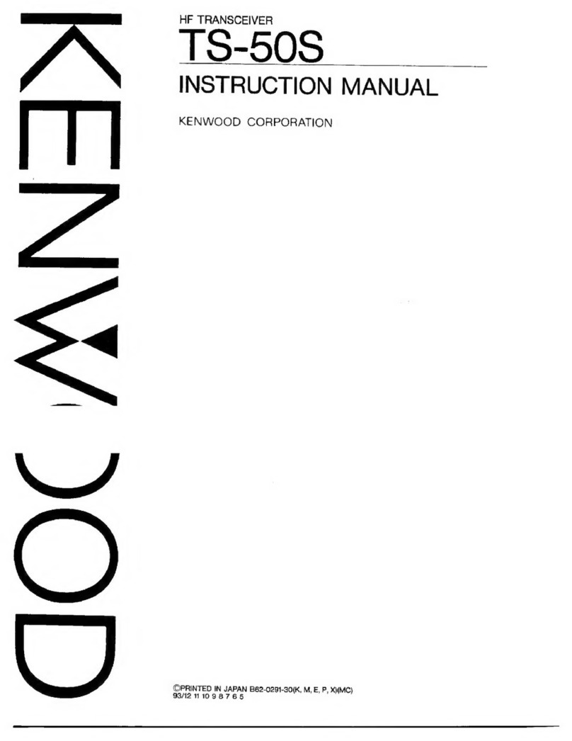 Kenwood TS-50S User manual