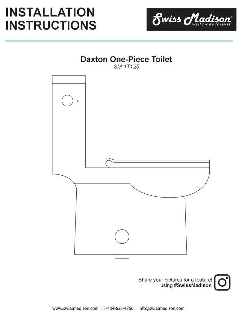 Swiss Madison Daxton SM-1T125 installation instructions