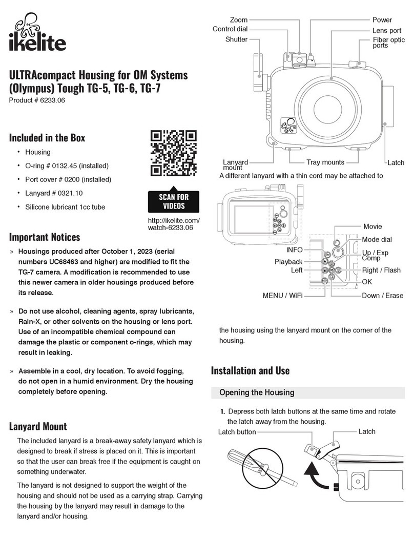 Ikelite TG-7 User manual