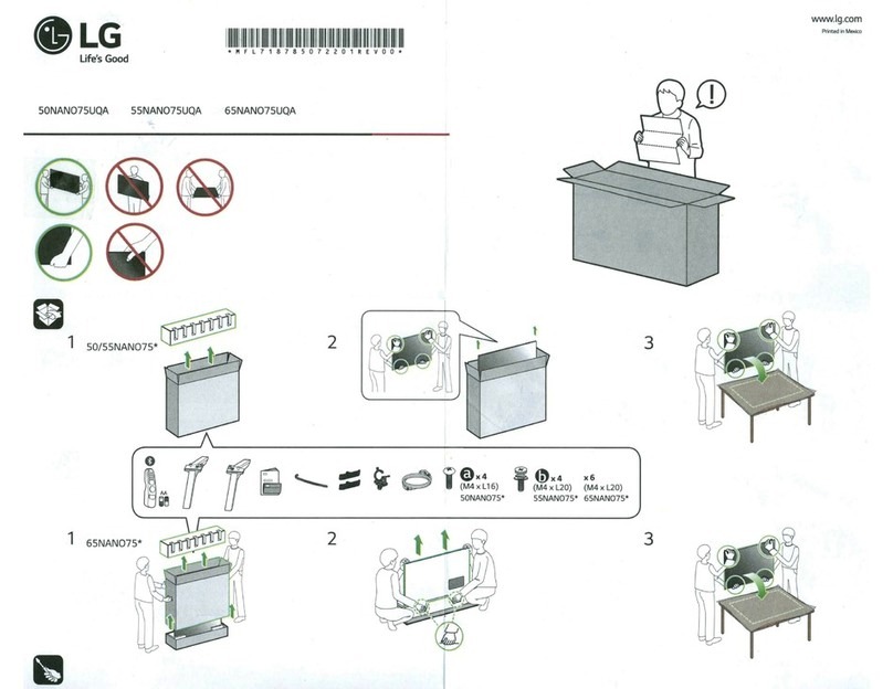 LG 50NAN075 Series User manual