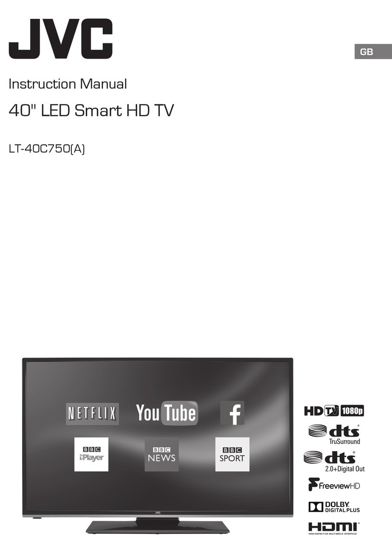 JVC LT-40C750A User manual