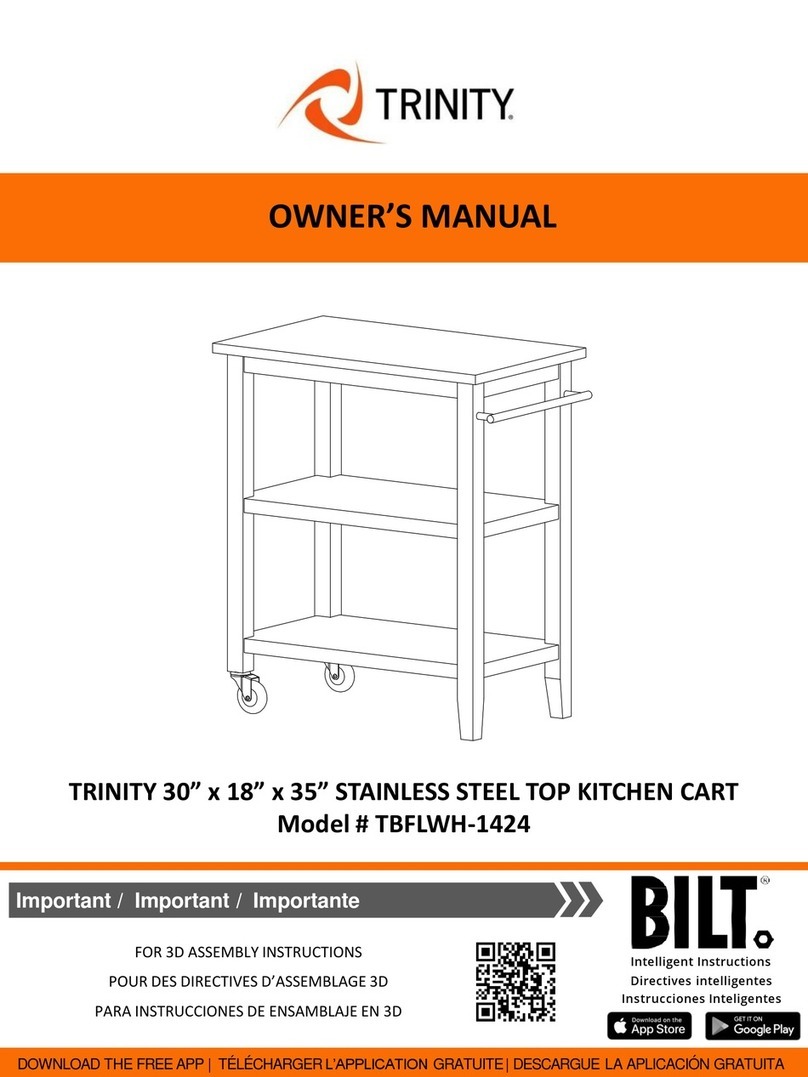 Trinity TBFLWH-1424 User manual
