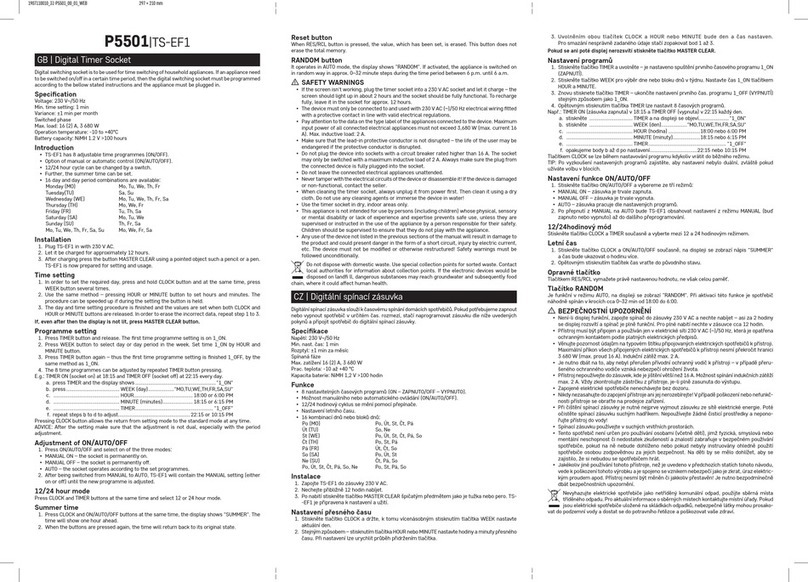 Emos P5501 User manual