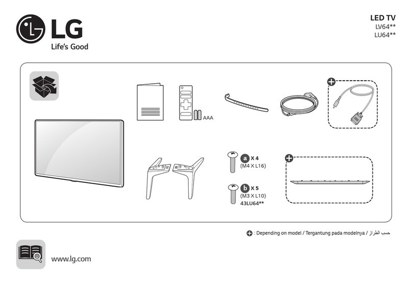 LG 43LV640S-TB User manual