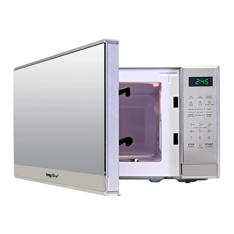 TOTAL chef TCMO-07-SS user manual