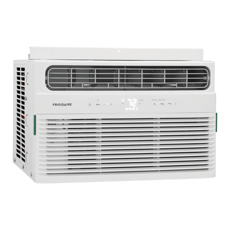 Frigidaire FHWC084WB1 User manual