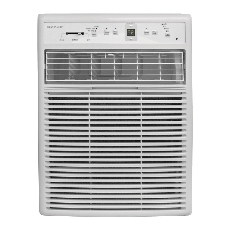 Frigidaire FHSC102WB1 User manual