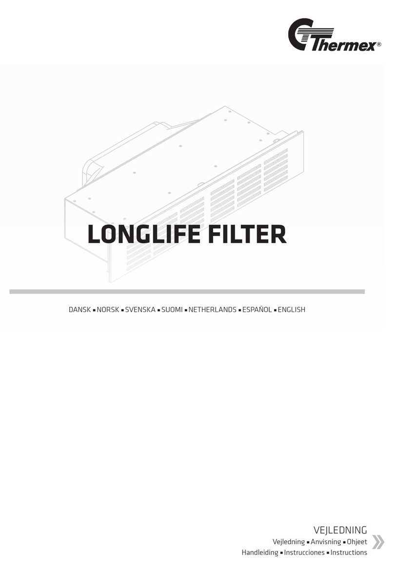THERMEx LONGLIFE FILTER instructions