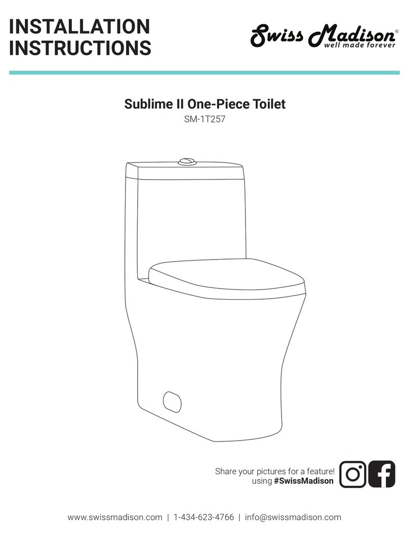 Swiss Madison Sublime II SM-1T257 User manual Swiss Madison Sublime II SM-1T257 User manual