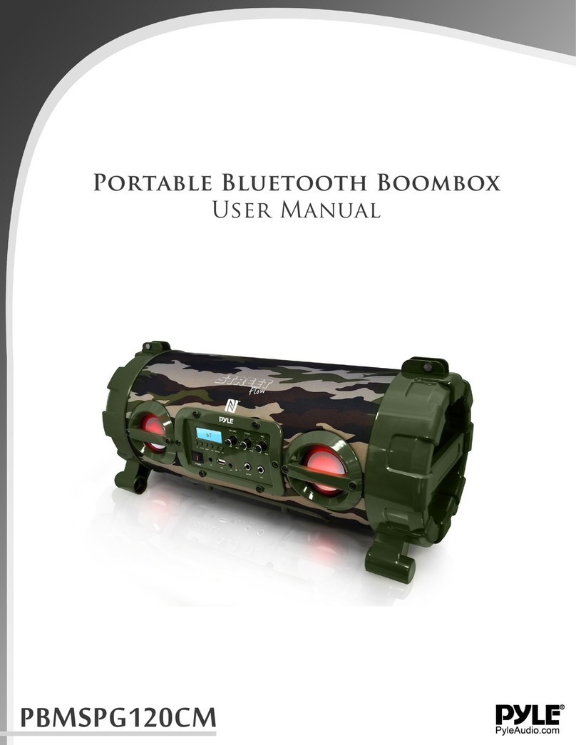 Pyle PBMSPG120CM user manual