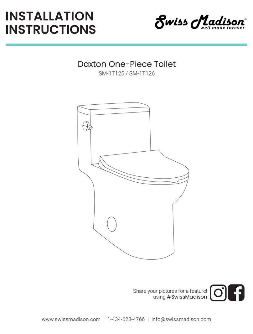 Swiss Madison Daxton SM-1T125 installation instructions