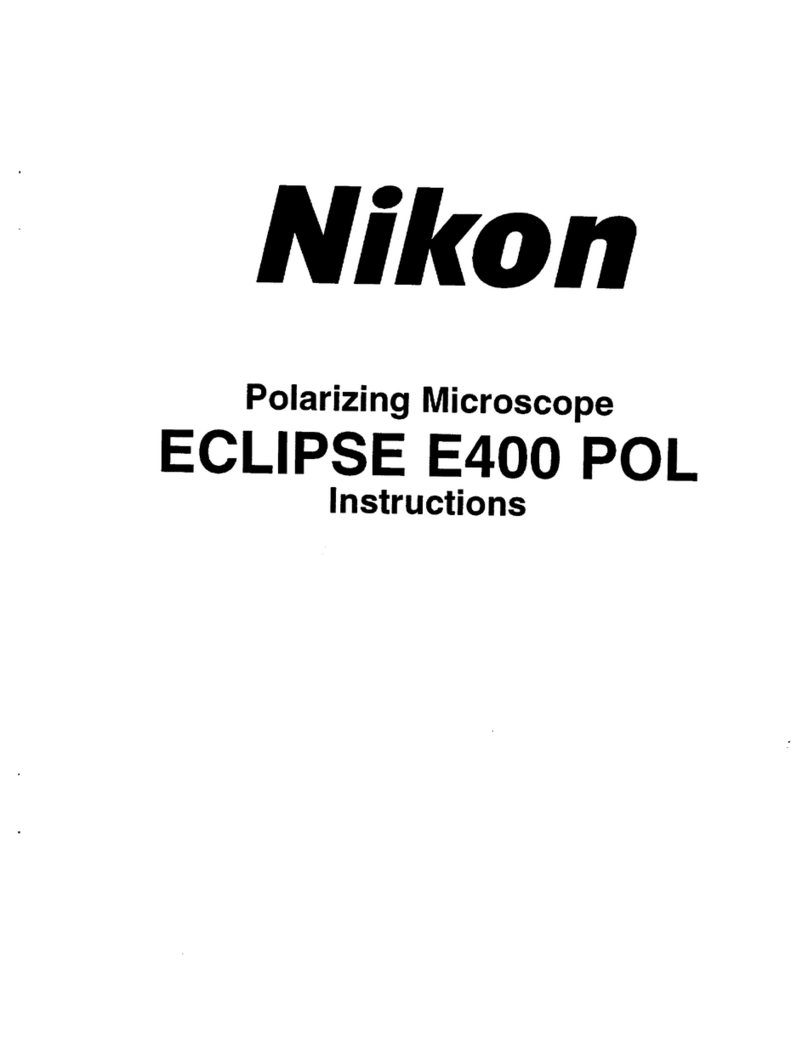 Nikon Eclipse E400 POL User manual