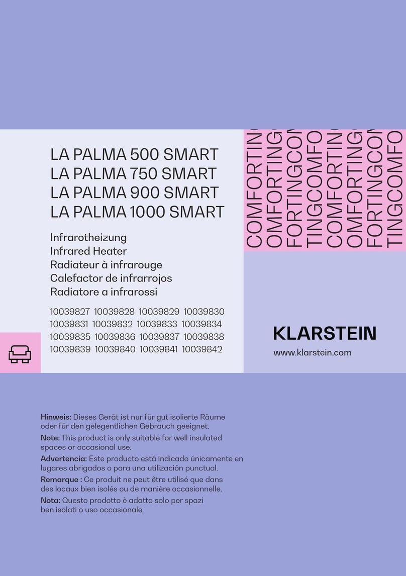 Klarstein LA PALMA 500 SMART manual Klarstein LA PALMA 500 SMART manual