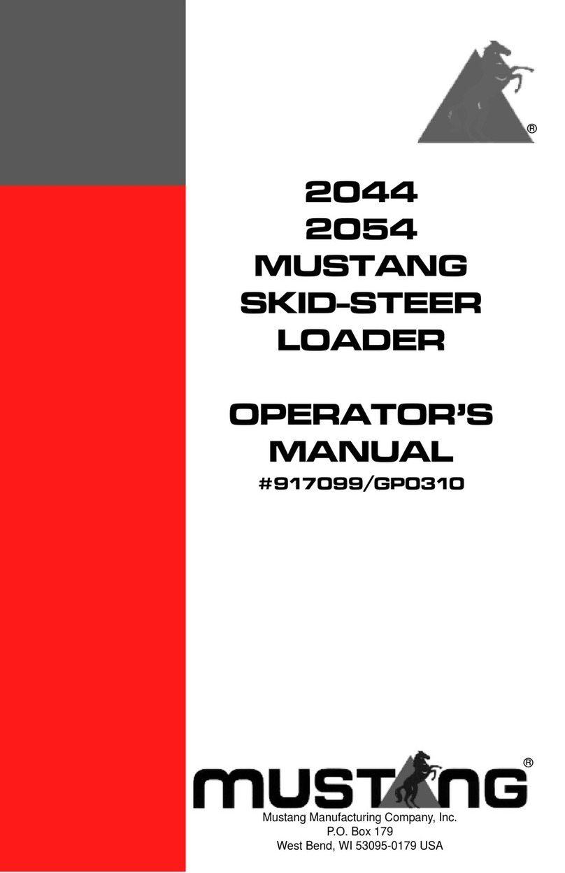 Mustang 2044 Operator's manual