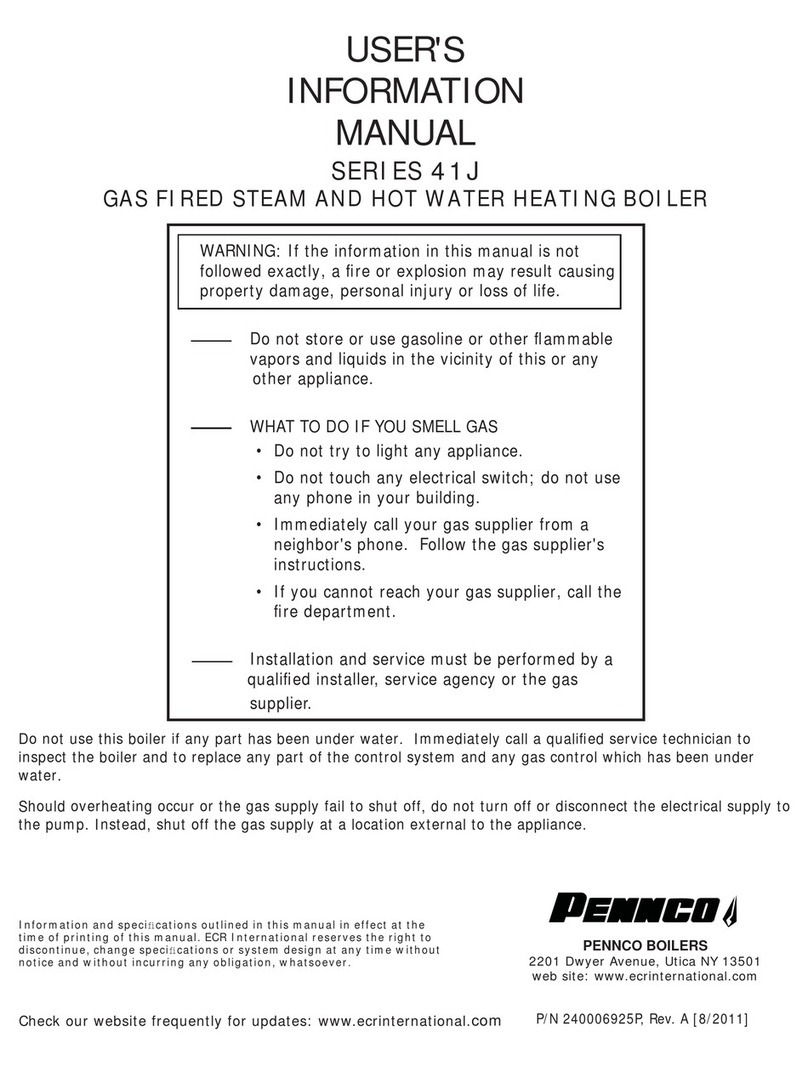 PENNCO 41J Series User's information manual
