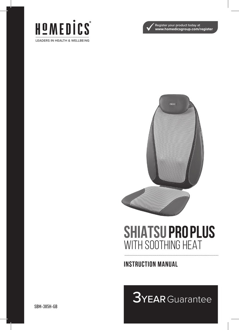 HoMedics SBM-385H-GB User manual