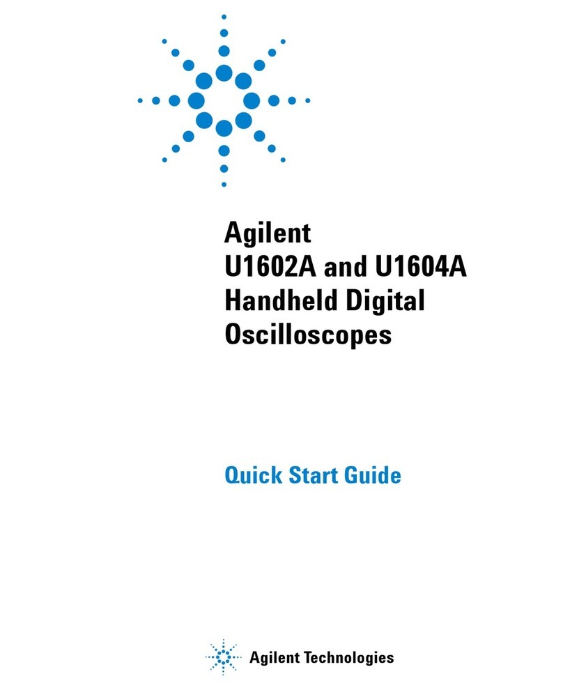 Agilent Technologies U1604A User manual
