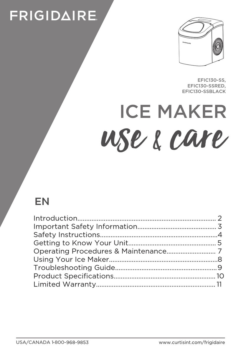 Frigidaire EFIC130-SS Owner's manual