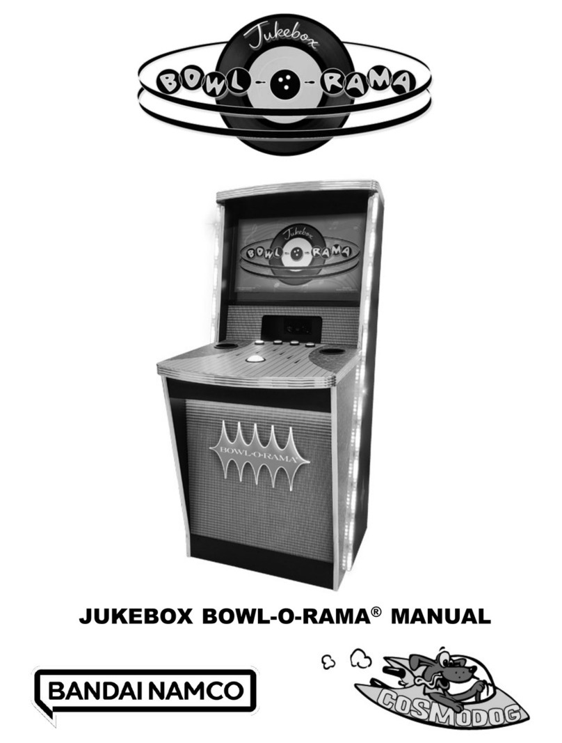 Bandai Namco COSMODOG JUKEBOX BOWL-O-RAMA manual Bandai Namco COSMODOG JUKEBOX BOWL-O-RAMA manual