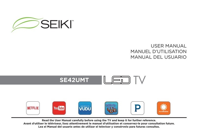 Seiki SE42UMT User manual Seiki SE42UMT User manual