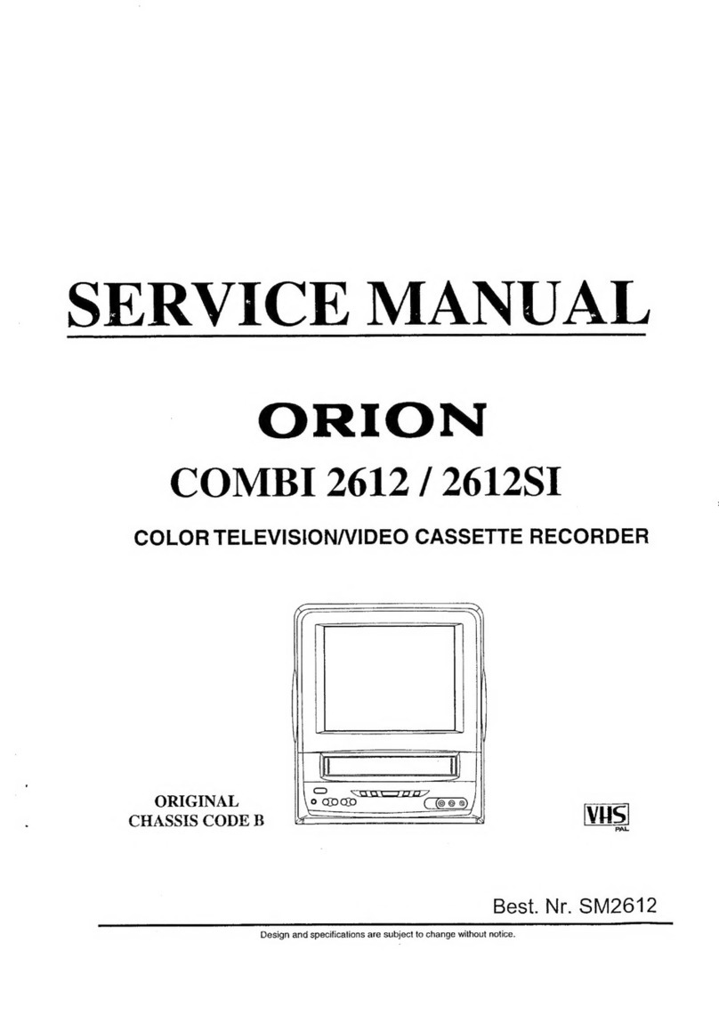 Orion COMBI 2612 Service manual