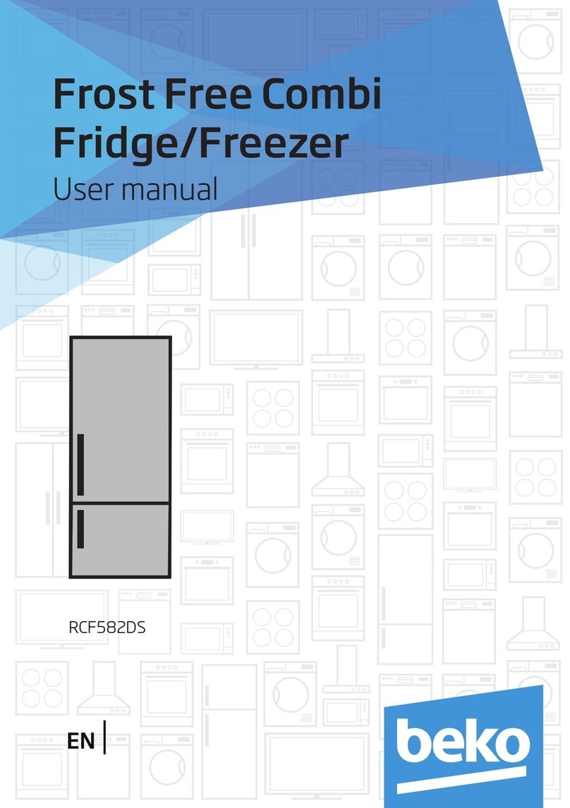 Beko RCF582DS user manual