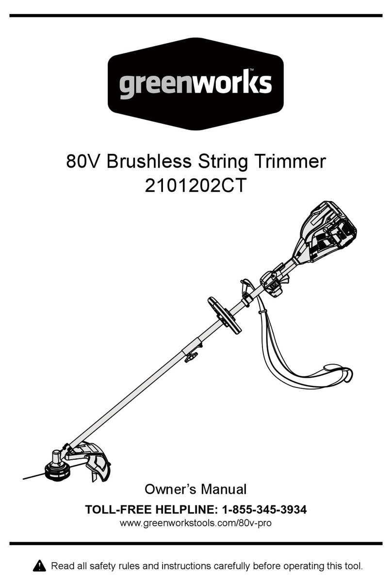 GreenWorks 2101202CT owner's manual