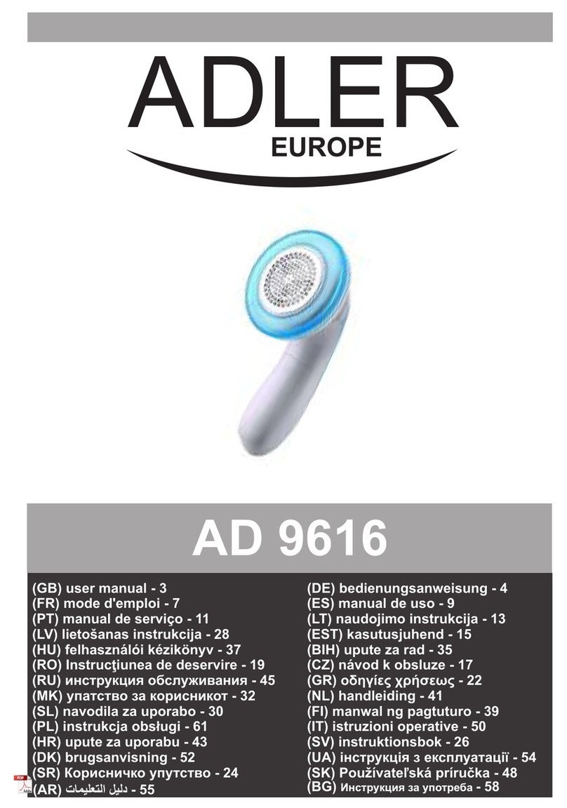 Adler AD 9616 user manual
