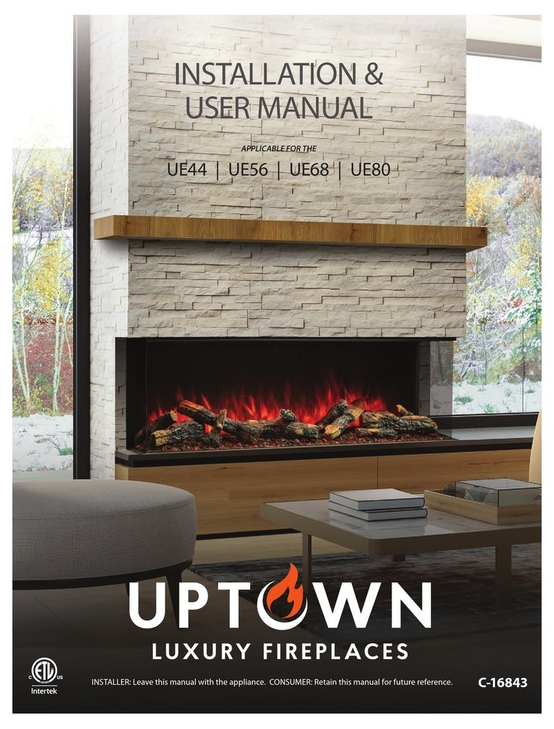 Sherwood Industries UPTOWN UE44 Instruction Manual