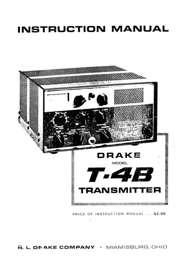 DRAKE T-4B instruction manual