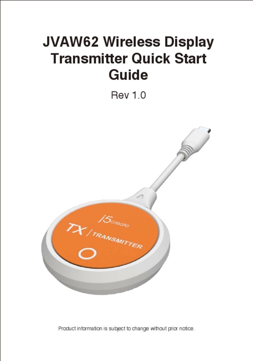 j5 create ScreenCast JVAW62 quick start guide