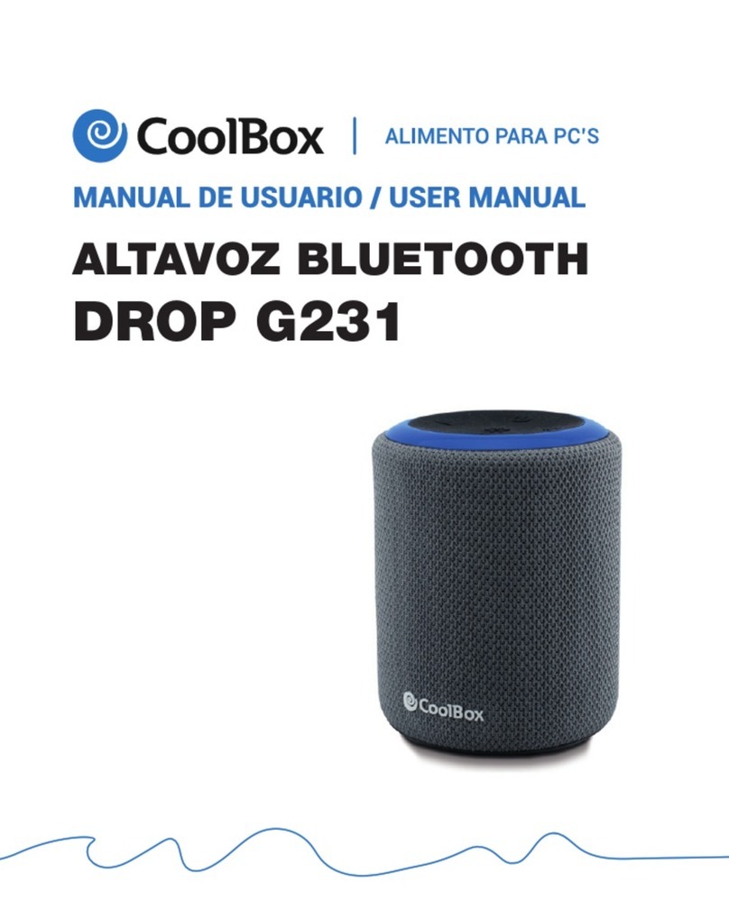 Coolbox DROP G231 user manual