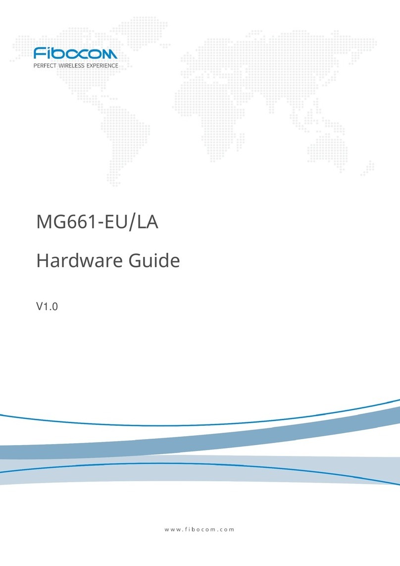 Fibocom MG661-EU Installation instructions