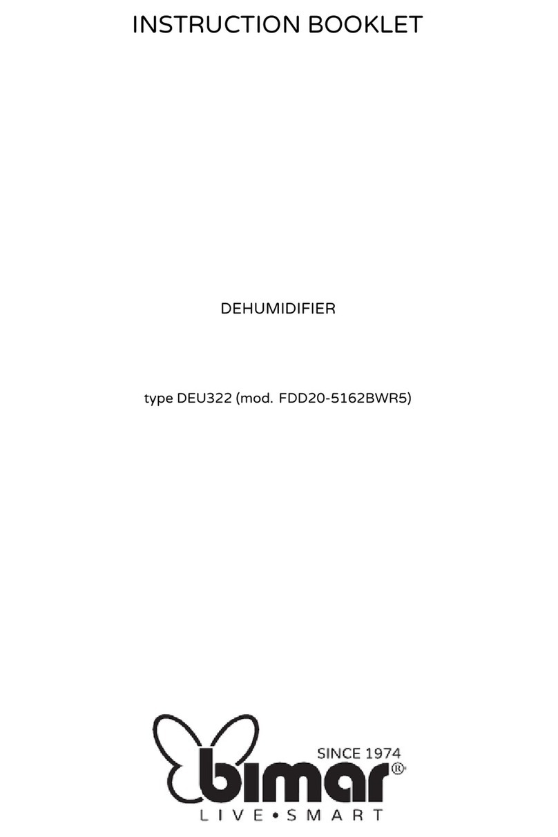 Bimar DEU322 Instruction booklet