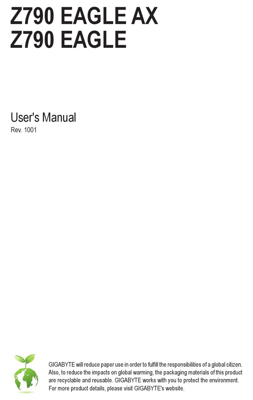 Gigabyte Z790 EAGLE AX User manual