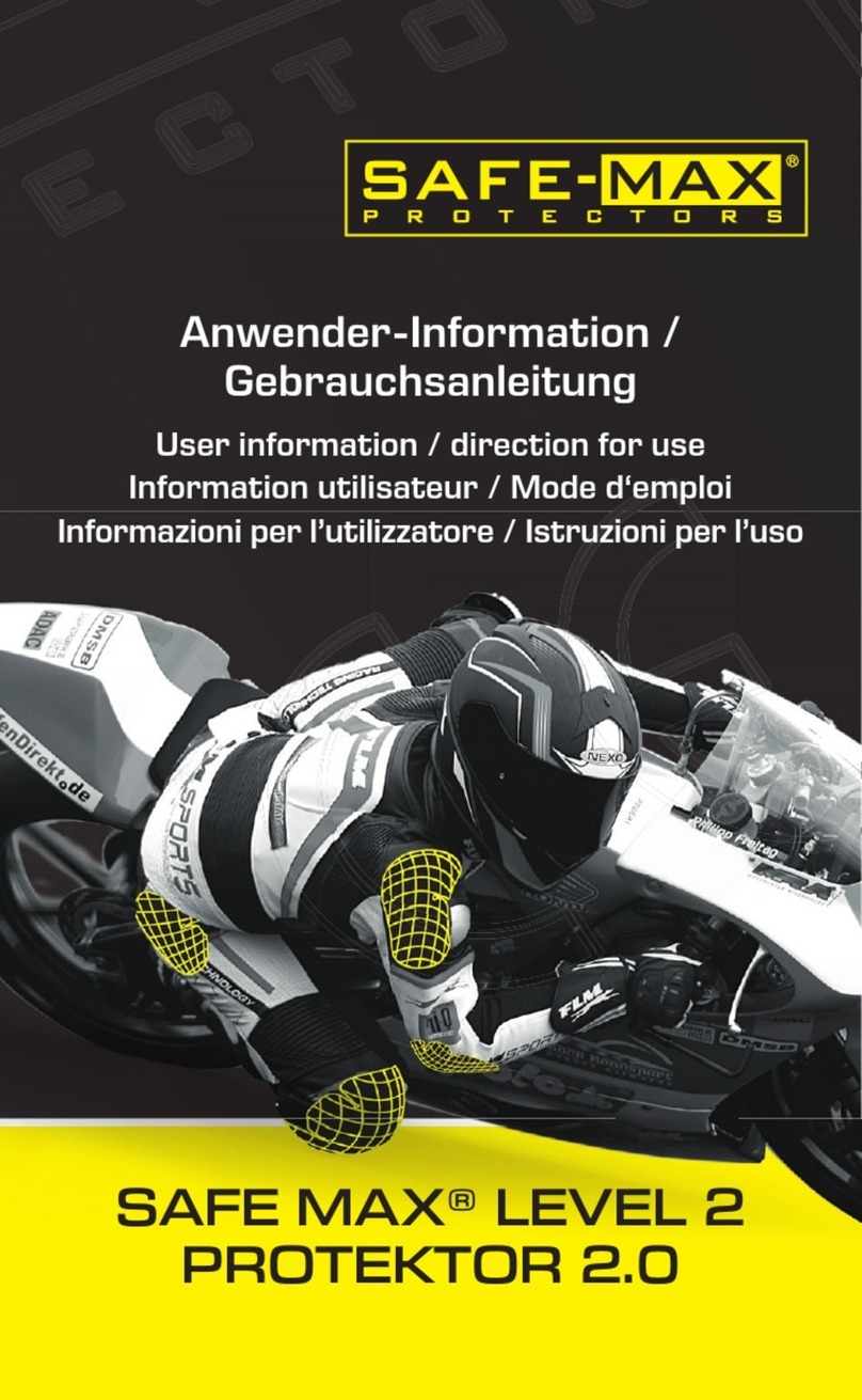 safemax LEVEL 2 PROTEKTOR 2.0 User information