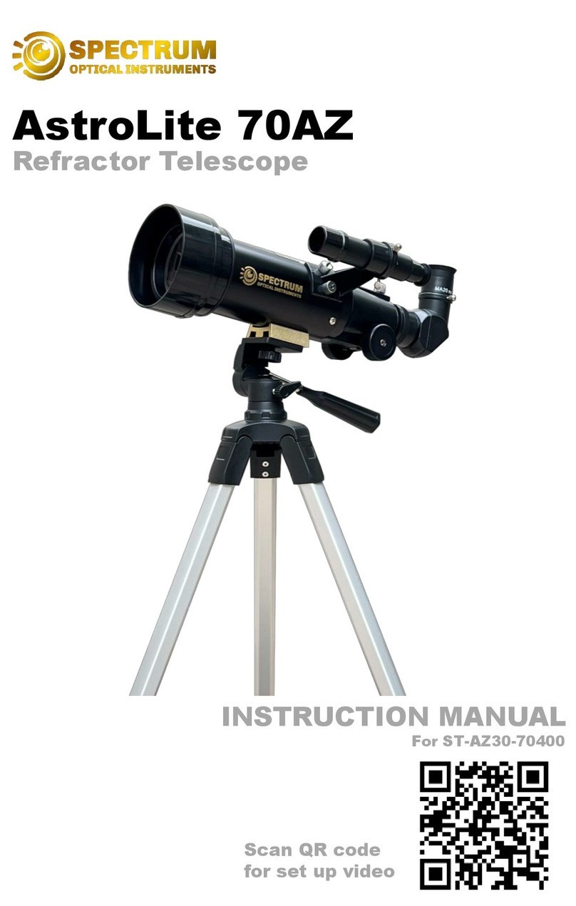 Spectrum AstroLite 70AZ User manual