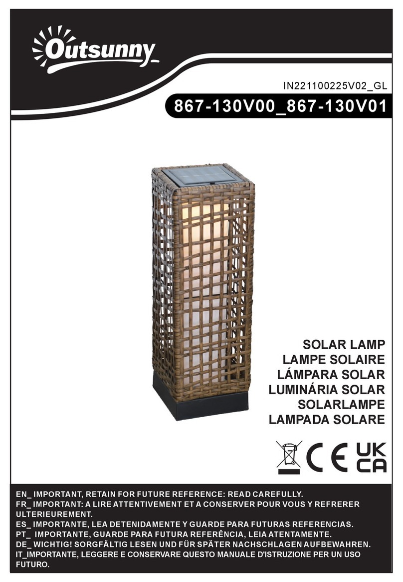 Outsunny 867-130V00 manual